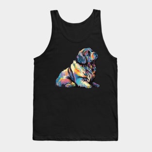 Newfoundland Dog Art Tank Top